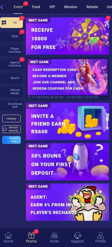8Bet Game