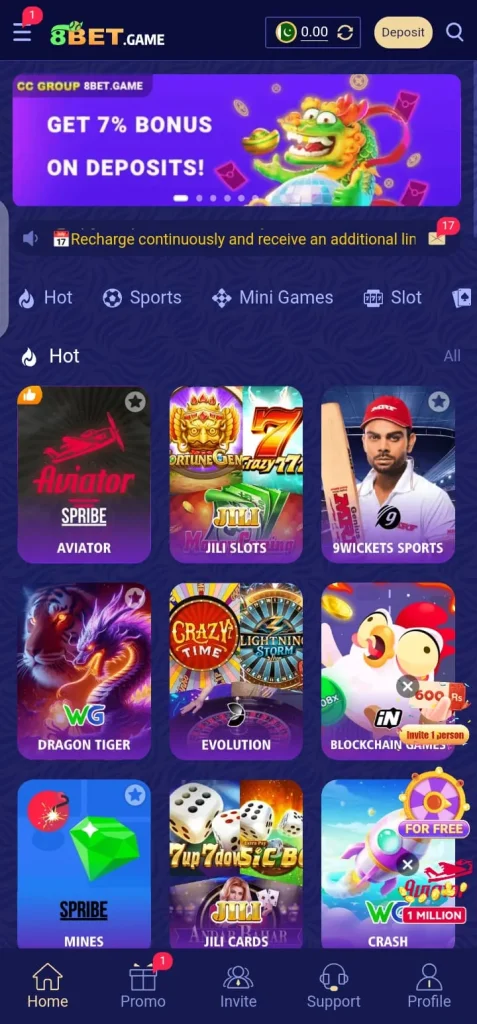 8Bets Game