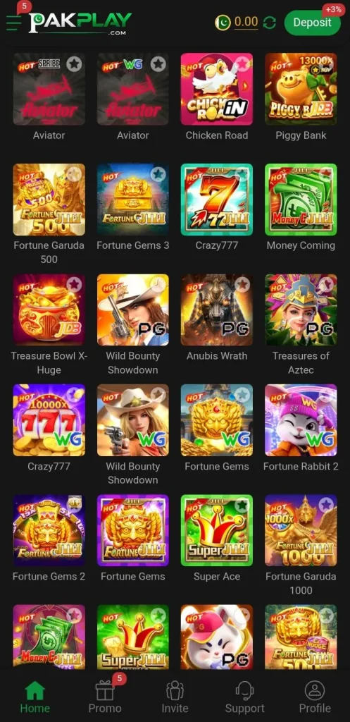 Pak Play Game